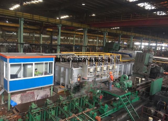 推鋼步進底式加熱爐