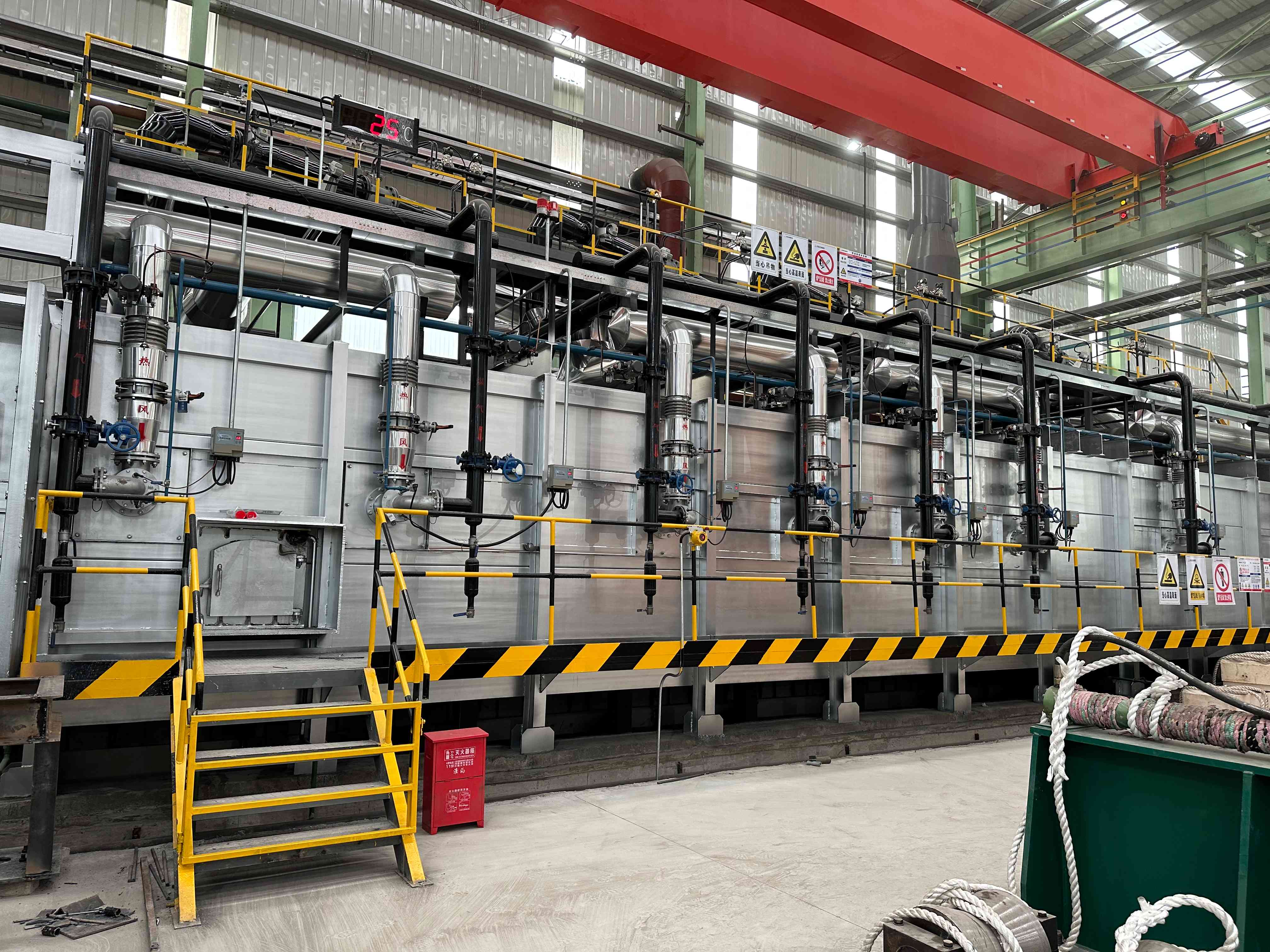 45*4m步進底式加熱爐